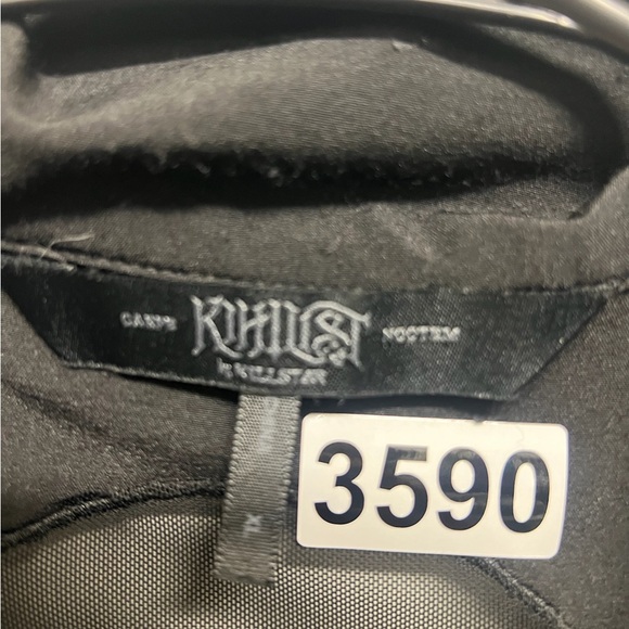 Killstar Black Sleeveless Button-Down Dress - Picture 6 of 6